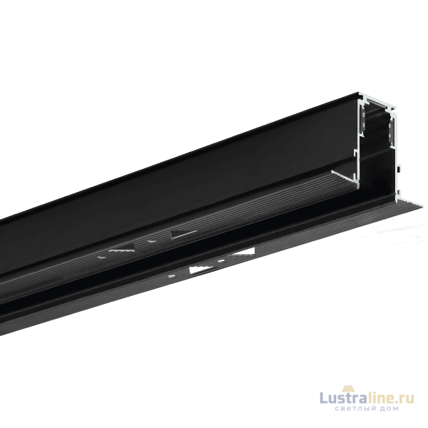 Шинопровод магнитный встраиваемый iLedex Vision 4822-65/48-2000-BK