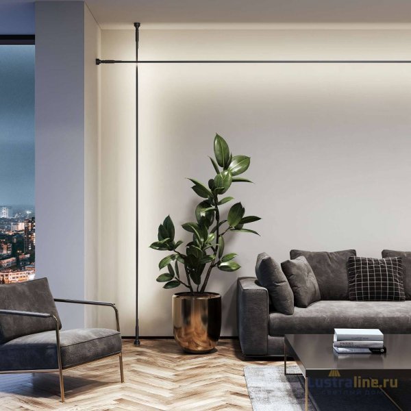 Струнный светильник Elektrostandard Strongline 40127/LED черный 4690389195662 a063379 Струнный светильник Elektrostandard Strongline 40127/LED черный 4690389195662 a063379