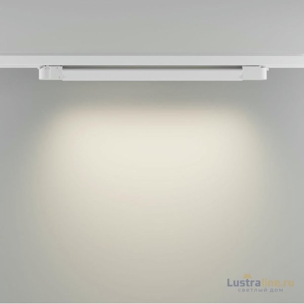 Трековый трехфазный светильник Maytoni Basis TR196-3-20W4K-W Трековый трехфазный светильник Maytoni Basis TR196-3-20W4K-W