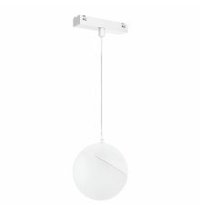 Трековый магнитный светильник Arlight MAG-VIBE-EMISFERO-HANG-R100-6W Warm3000 (WH, 130 deg, 48V) 044456