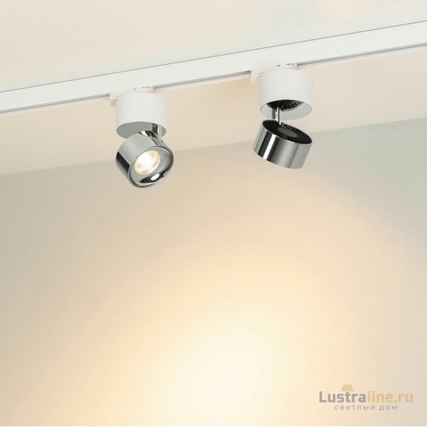 Трековый трехфазный светильник Arlight SP-PLURIO-TRACK-4TR-R77-9W Warm3000 038118