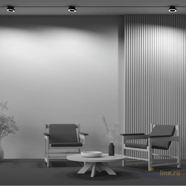 Трековый светильник Maytoni Technical Rim TR044-1-12W3K-B