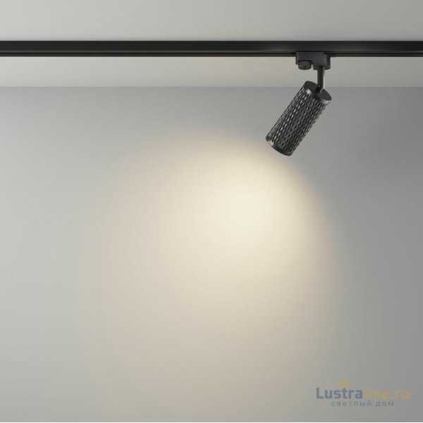 Трековый светильник Maytoni Track lamps TR011-1-GU10-B Трековый светильник Maytoni Track lamps TR011-1-GU10-B