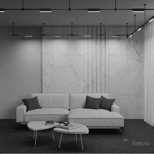 Трековый магнитный светильник Maytoni Basis TR151-1-12W3K-B