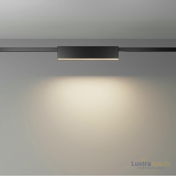Трековый магнитный светильник Maytoni Basis TR151-1-12W3K-B