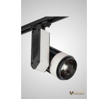 Трековый однофазный светильник AM Group AM181-BK-WH 4000K