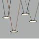 Трековый однофазный светильник Denkirs Belty Flow DK5567-BK