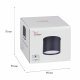 Трековый магнитный светильник Reluce 13006-9.3-001UR magnetic LED8W BK
