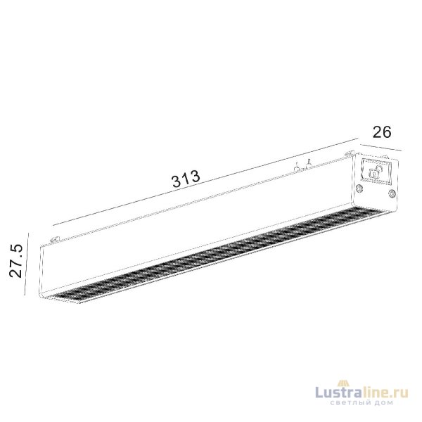 Трековый светильник SWG PRO DL-SLIM-DFWH-12-CCT 022077