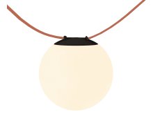 Трековый однофазный светильник Denkirs Belty orb DK5552-BK