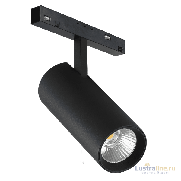 Трековый магнитный светильник iLedex Vision SMART 4822-007-D75-30W-38DG-BK