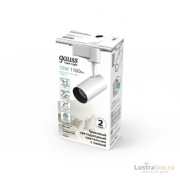 Трековый светодиодный светильник Gauss Track Light Led TR079 Трековый светодиодный светильник Gauss Track Light Led TR079