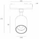 Трековый светильник SWG PRO SL-SLIM-SPBL-20-CCT 022090