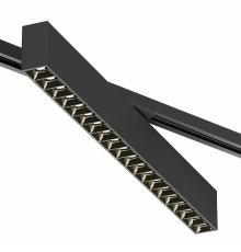 Трековый однофазный светильник Denkirs Edder DK6634-BK