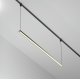Трековый подвесной магнитный светильник Maytoni Basis TR170-1-52W3K-B