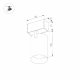 Трековый магнитный светильник Arlight MAG-SPOT-45-R65-18W Day4000 (BK, 36 deg, 24V, DALI) 046594