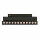 Трековый магнитный светильник Arlight MAG-ORIENT-DOTS-FOLD-S230-12W Day4000 (BK, 30 deg, 48V) 041531