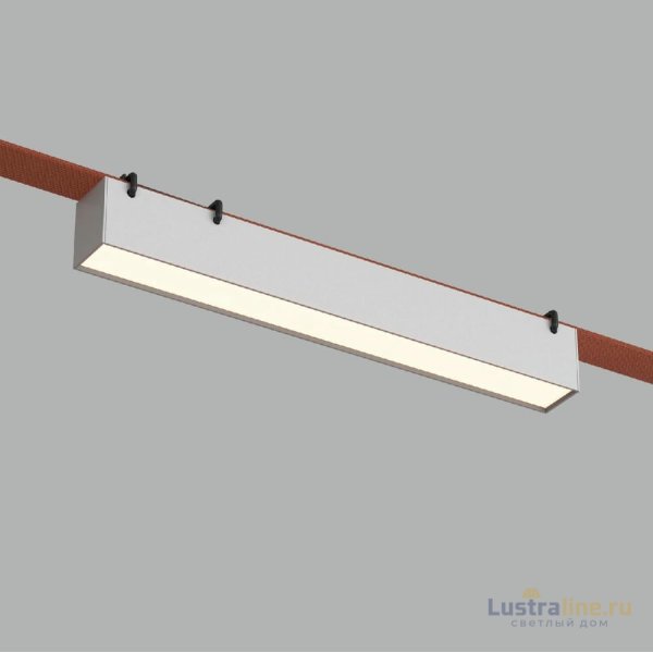 Трековый однофазный светильник Denkirs Belty Linear DK5575-WH Трековый однофазный светильник Denkirs Belty Linear DK5575-WH