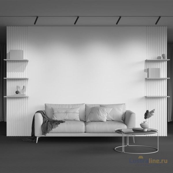 Трековый магнитный светильник Maytoni Technical Magnetic track system Exility Focus T TR141-2-6W4K-M-B Трековый магнитный светильник Maytoni Technical Magnetic track system Exility Focus T TR141-2-6W4K-M-B