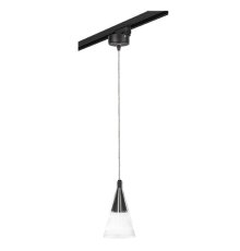 Трековый светильник Lightstar Track 1 black L1T757017 (757017+592007)
