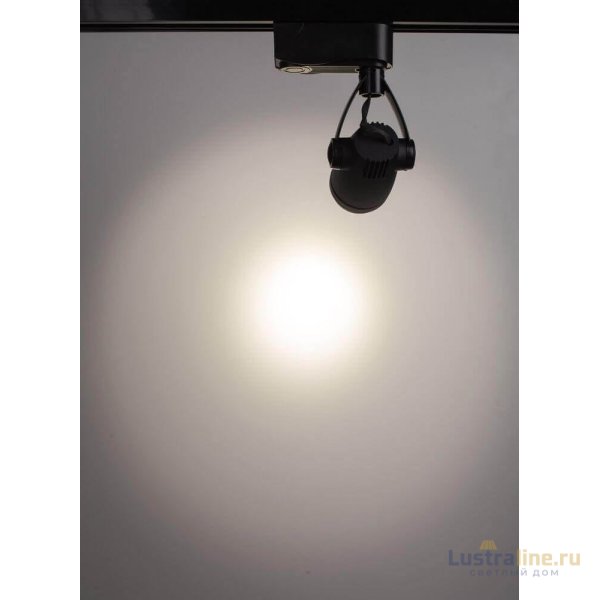 Трековый светодиодный светильник Arte Lamp Track Lights A5910PL-1BK Трековый светодиодный светильник Arte Lamp Track Lights A5910PL-1BK