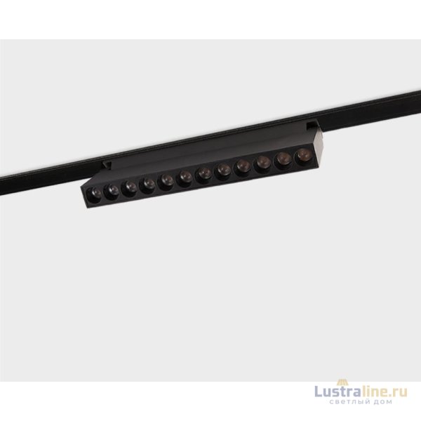 Трековый магнитный светильник Italline Atom IT012-5023 black 3000K