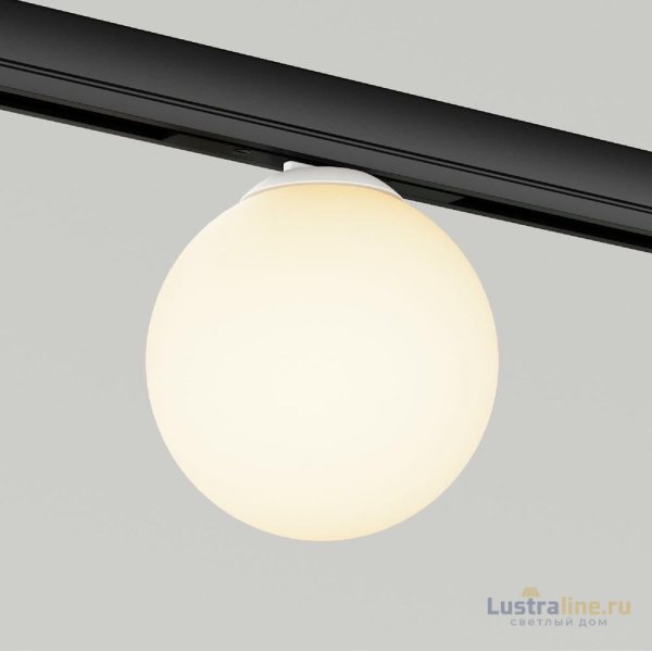 Трековый магнитный светильник Maytoni Luna TR185-1-3W2.7K-B