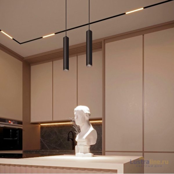 Трековый магнитный светильник Arlight MAG-ORIENT-FLAT-L465-16W Day4000-MIX (BK, 80 deg, 48V, TUYA) 048189