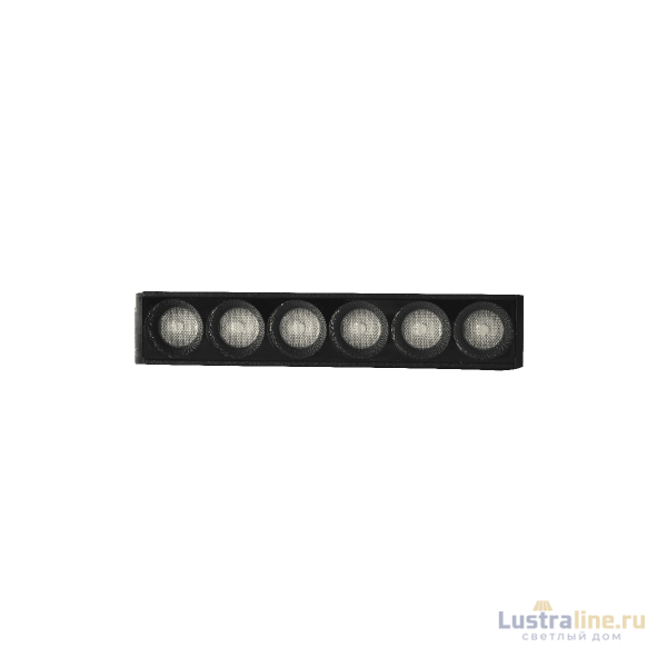 Трековый магнитный светильник iLedex Vision 4822-002-L120-6W-38DG-4000K-BK