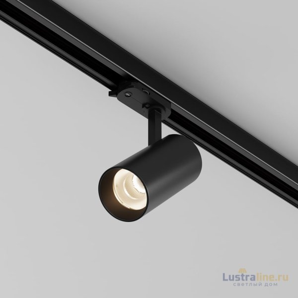 Трековый трехфазный светильник Maytoni Technical Three phase track system Trinity Focus Led TR197-3-12WCCT-M-B Трековый трехфазный светильник Maytoni Technical Three phase track system Trinity Focus Led TR197-3-12WCCT-M-B