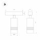 Трековый магнитный светильник Arlight MAG-SPOT-ZOOM-45-R60-15W Day4000 052298