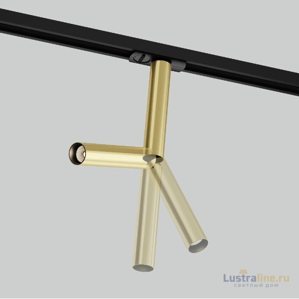 Трековый однофазный светильник Maytoni Focus T TR142-1-6W3K-BS Трековый однофазный светильник Maytoni Focus T TR142-1-6W3K-BS