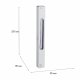 Трековый магнитный светильник Reluce 13001-9.3-001UR magnetic LED16W BK
