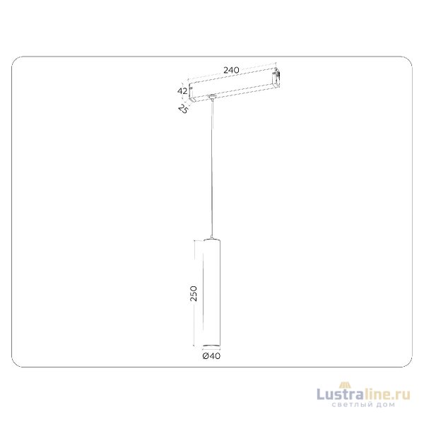 Трековый магнитный светильник Ambrella Light Magnetic 220V GL1431 Трековый магнитный светильник Ambrella Light Magnetic 220V GL1431