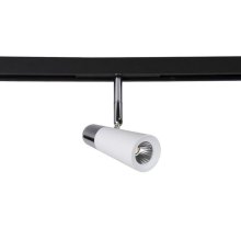 Трековый светодиодный светильник для магнитного шинопровода Crystal Lux Space CLT 0.33 006 12W WH-CH 4000K