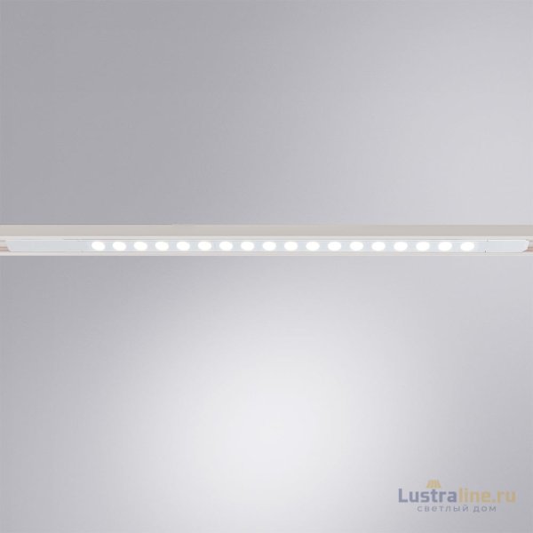 Трековый магнитный светильник Arte Lamp Optima A7266PL-1WH