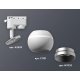 Трековый однофазный светильник с подсветкой Ambrella Light Track System XT1101022 (A2520, C1101, N7033)