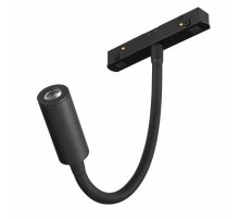 Трековый магнитный светильник Arlight MAG-ORIENT-SPOT-FLEX-R25-3W Day4000 (BK, 24 deg, 48V) 044647