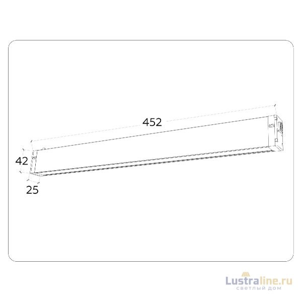 Трековый магнитный светильник Ambrella Light Magnetic 220V GL1281 Трековый магнитный светильник Ambrella Light Magnetic 220V GL1281
