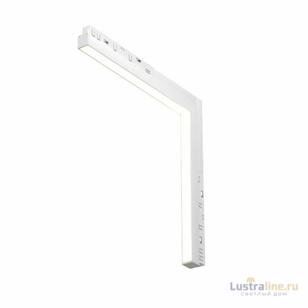 Трековый магнитный светильник Maytoni Basis TR102-24W-DS-W