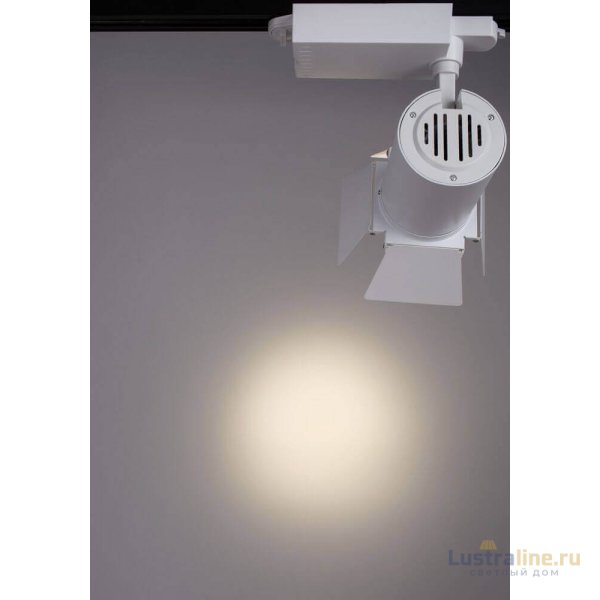 Трековый светодиодный светильник Arte Lamp Track Lights A6730PL-1WH Трековый светодиодный светильник Arte Lamp Track Lights A6730PL-1WH