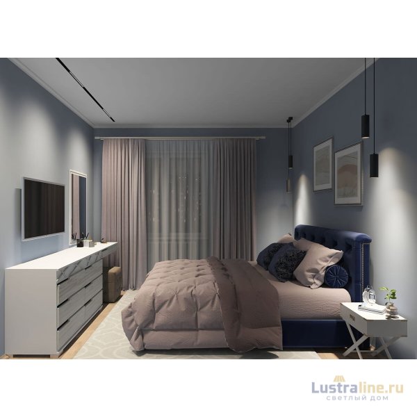 Трековый светодиодный светильник Denkirs DK8002-BK Трековый светодиодный светильник Denkirs DK8002-BK