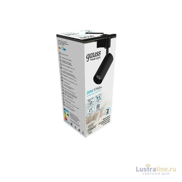 Трековый светодиодный светильник Gauss Track Light Led TR084