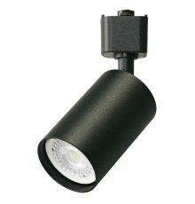 Трековый однофазный светильник Volpe UBL-Q324 GU10 BLACK UL-00012466