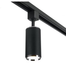 Трековый светильник Elektrostandard Svit GU10 черный/хром MRL 1013 4690389149658