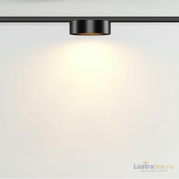 Трековый магнитный светильник Maytoni Zon TR189-1-12W2.7K-B Трековый магнитный светильник Maytoni Zon TR189-1-12W2.7K-B