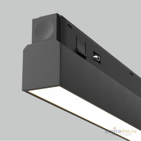 Трековый магнитный светильник Maytoni Basis TR030-2-30W3K-B Трековый магнитный светильник Maytoni Basis TR030-2-30W3K-B