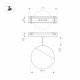 Трековый магнитный светильник Arlight MAG-VIBE-EMISFERO-HANG-R100-6W Day4000-MIX (BK, 130 deg, 48V, TUYA) 044815