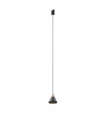 Трековый подвесной магнитный светильник Maytoni Cono TR166-1-7W3K-M-B