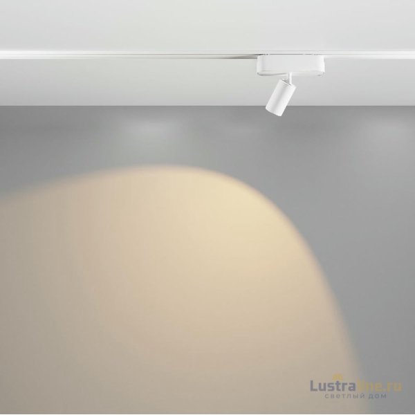 Трековый магнитный светильник Maytoni Focus LED TR103-1-5W3K-M-W Трековый магнитный светильник Maytoni Focus LED TR103-1-5W3K-M-W